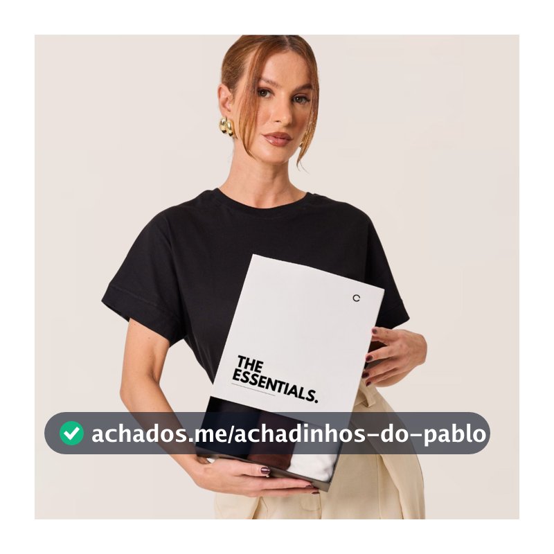 Kit 3 T-Shirts Oversized Classic Algodão Cléa Store