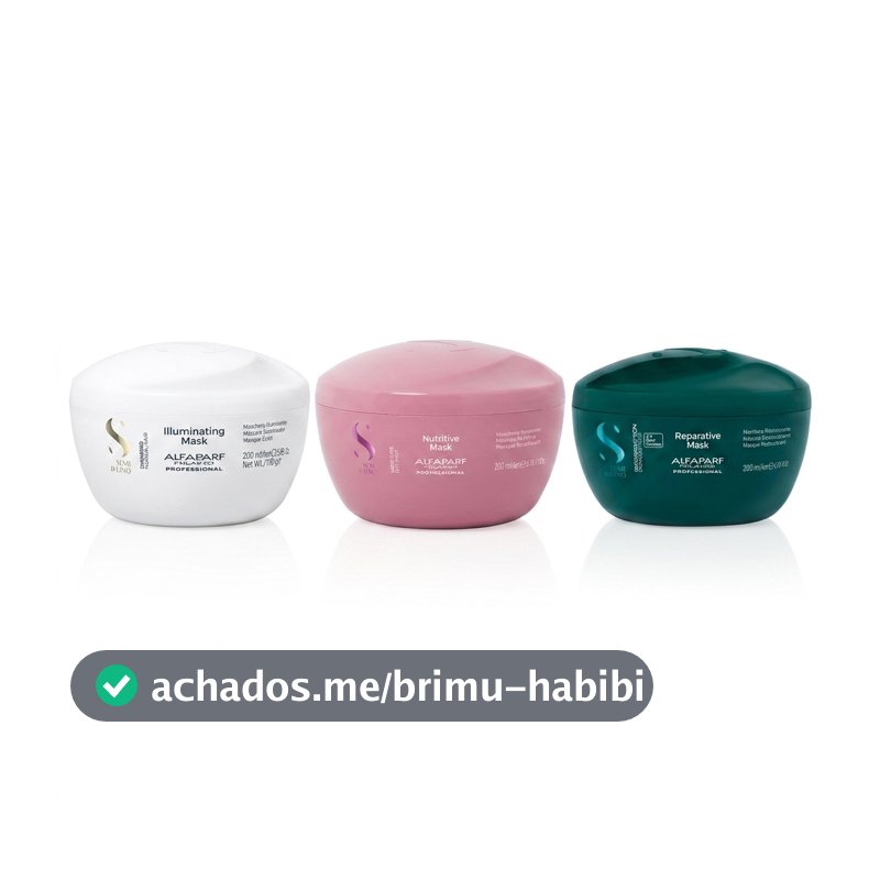 Kit Alfaparf Mascara Diamond Moisture E Reconstruction 200g
