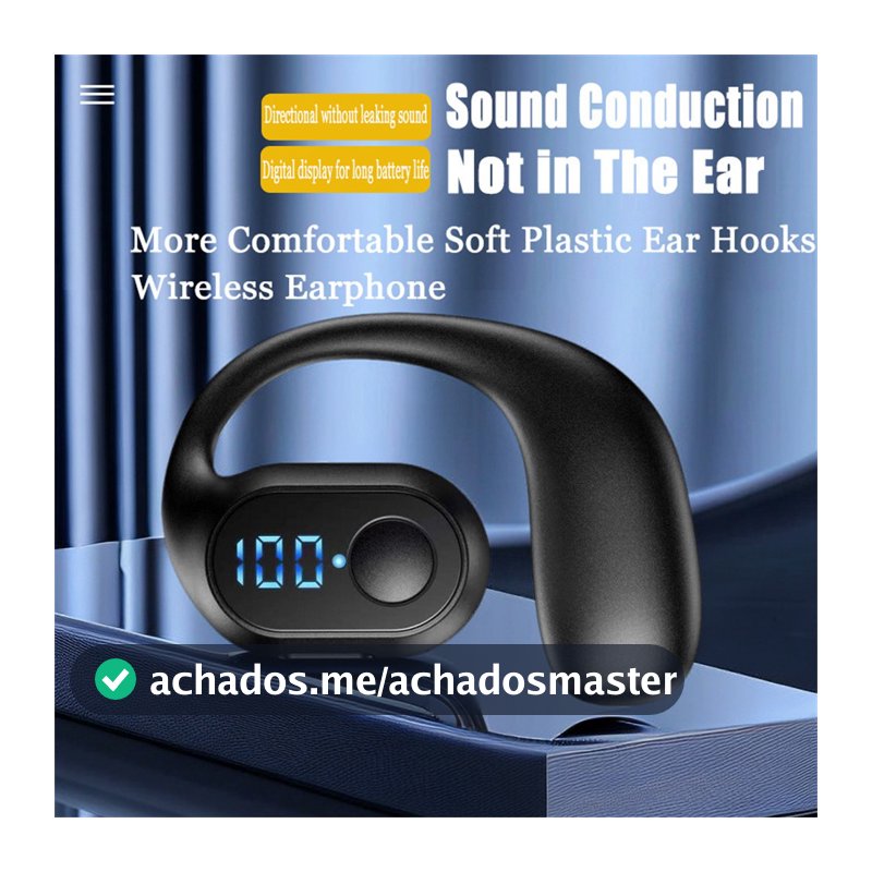 KY2 Pro Sem Fio Bluetooth 5.3 Fone De Ouvido Único Tampões Ultra Longa Vida Útil Da Bateria Negócios Esportes Fones Com