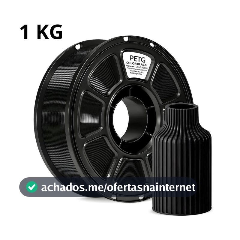 Filamento PETG 1,75mm 1kg Para Impressora 3D