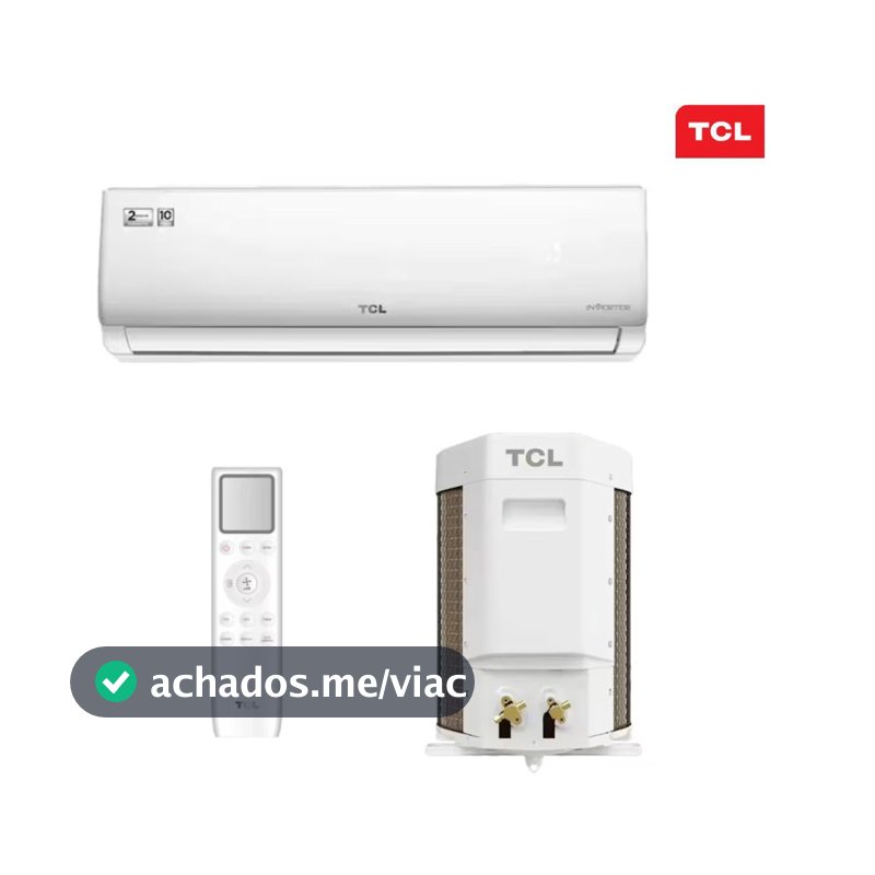 Ar Condicionado TCL Split Hi Wall Elite Inverter 12.000 Btus Tac-12csgv-inv Frio 220v