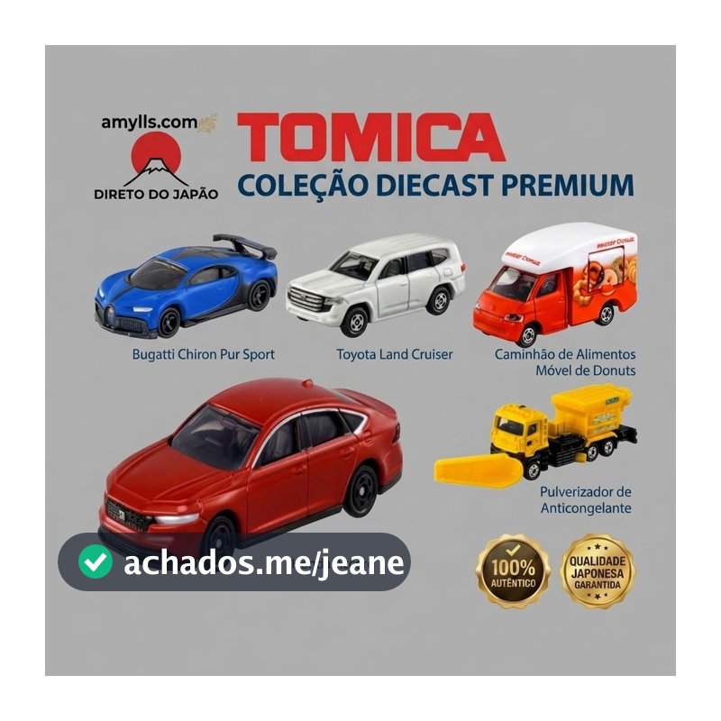 [Direto do Japão] Tomica Regular Series No. 36 ao No. 40 | Miniaturas Takara Tomy 100% Originais