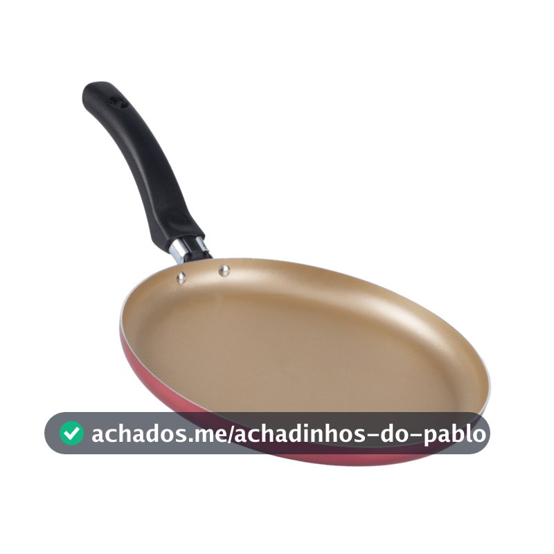 Frigideira Panquequeira Antiaderente 22Cm Cereja Nacional