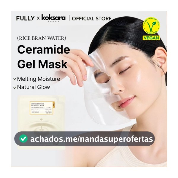 [OFFICIAL] FULLY Rice Ceramide Hydrogel Mask 4ea