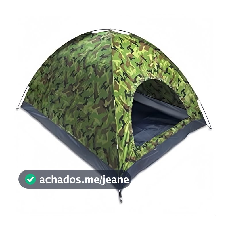Barraca Camping Camuflada 3 - 4 - 6 Pessoas Promoção Adulto Barraca De Acampamento Menor Preço