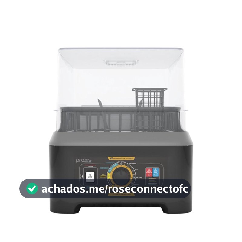 Lava Louças Praxis Portátil LLPP 2.0 Semi-Automática 220V Preto
