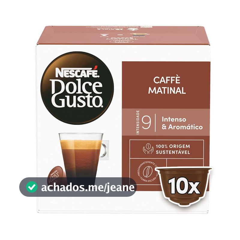 NESCAFÉ DOLCE GUSTO Caffè Matinal 10 cápsulas