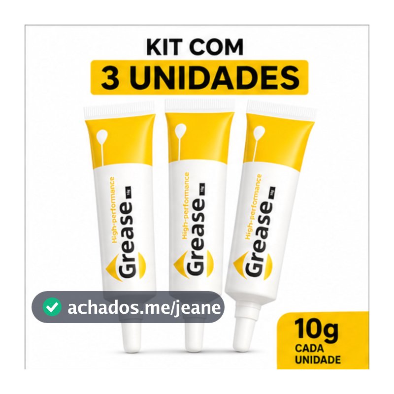 Kit 3 Graxa Lubrificante 10g Impressora 3d Bambu Lab Ender