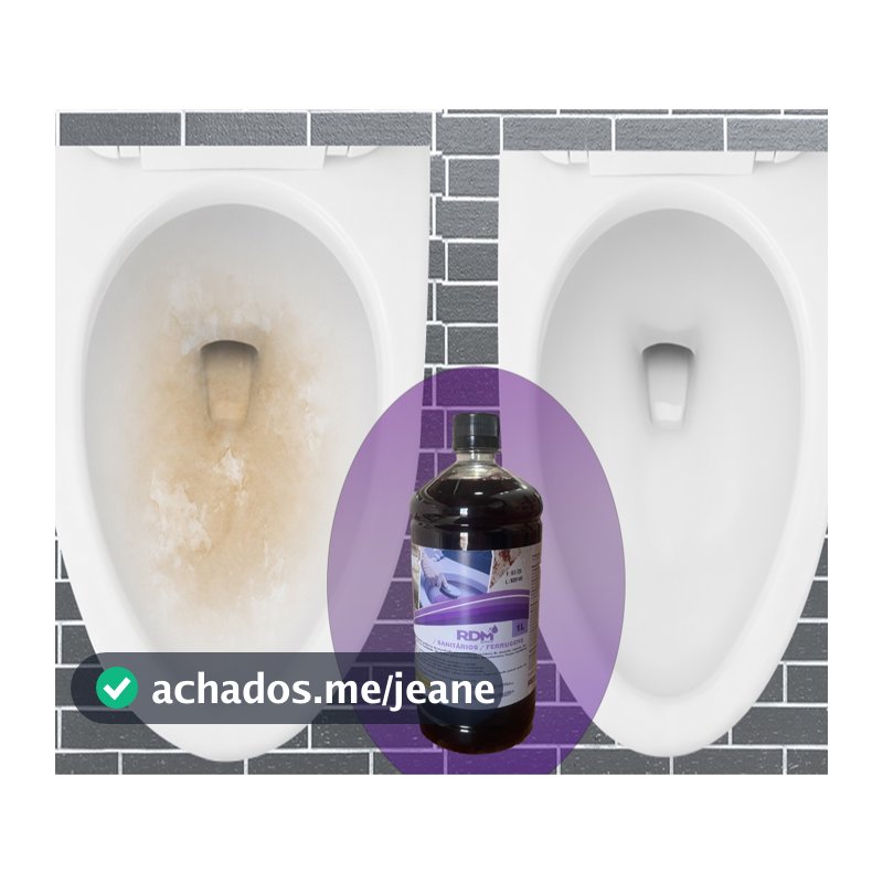 Detergente Tira Manchas Pias Vasos Sanitários Pisos 1L Ideal para Banheiros Vega