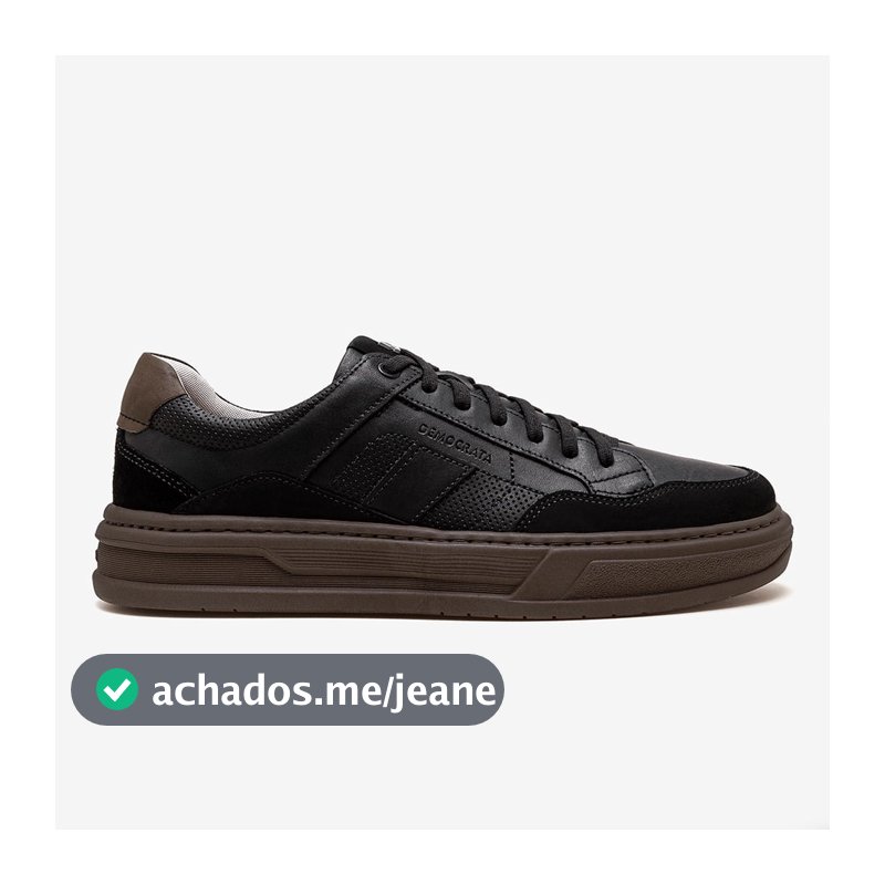 Tênis Denim Wide Preto