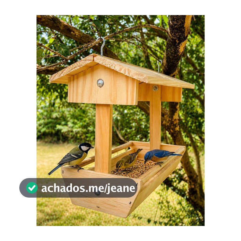 Tratador Comedouro de Pássaros Livres Silvestres Alimentador de Aves