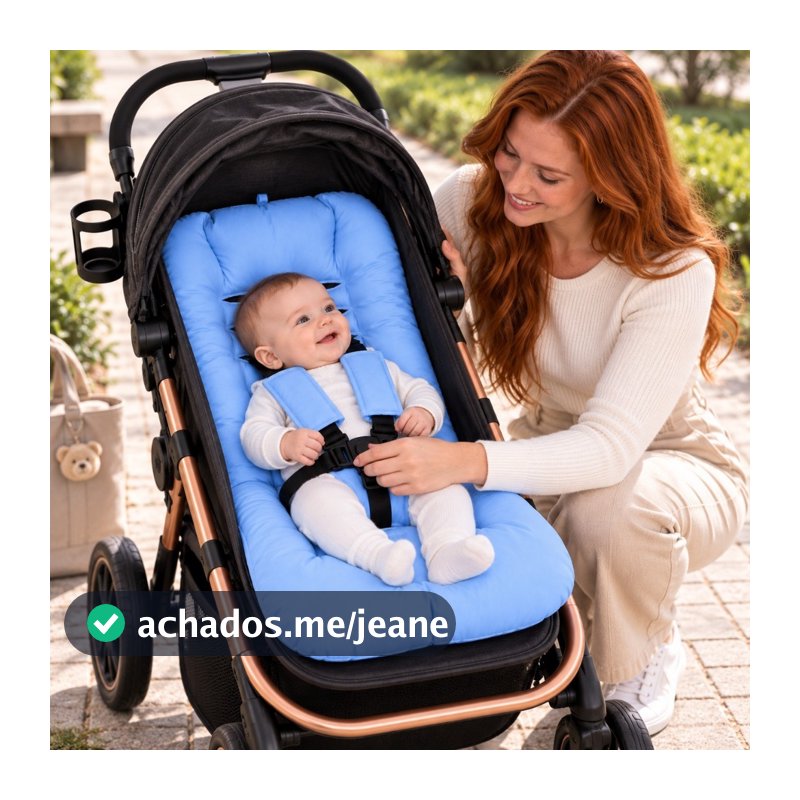 Colchonete Almofada Para Todos Os Carrinho de Bebê Universal