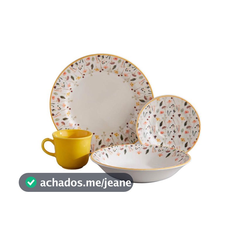 Aparelho Jantar Ashley 16Un Corona Cv265841