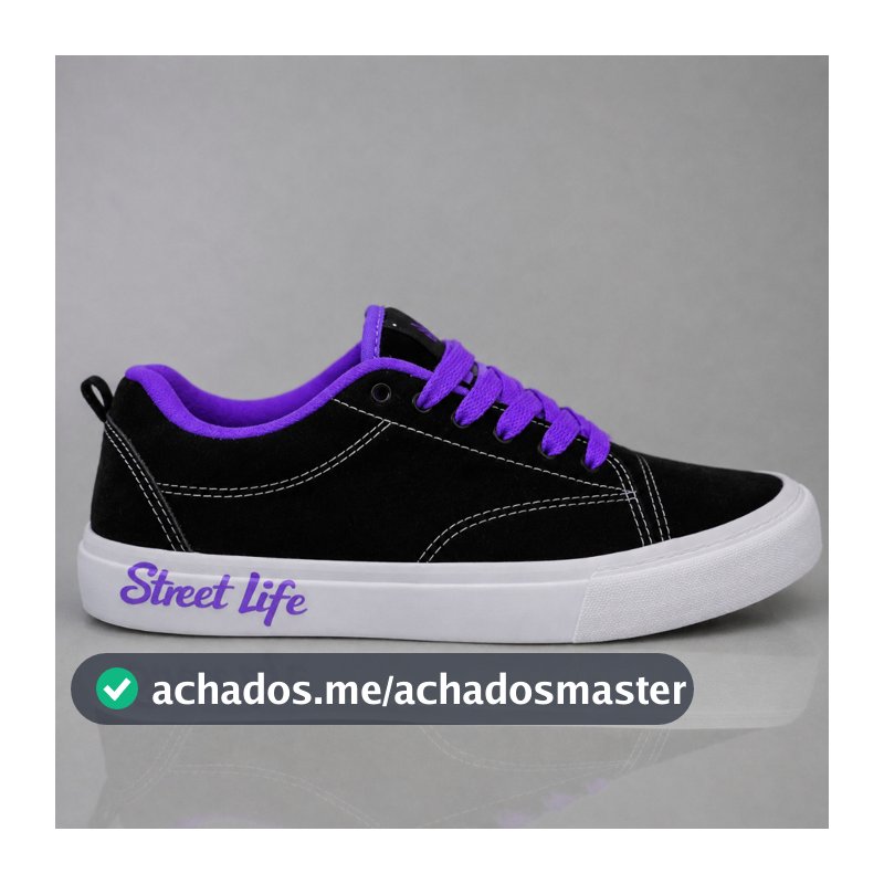 Tenis StreetLife StreetWear Famosinho Casual Diversas Cores