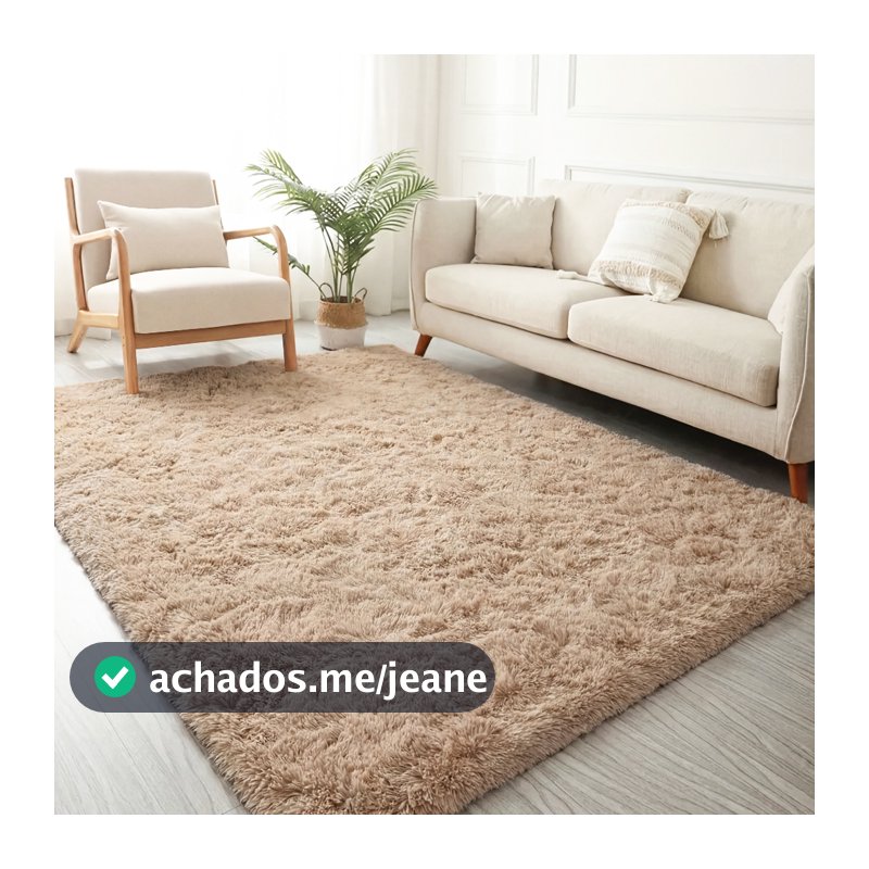 Tapete 2,00 X 1,50 Peludo Felpudo Fofinho Macio Para Quarto Sala
