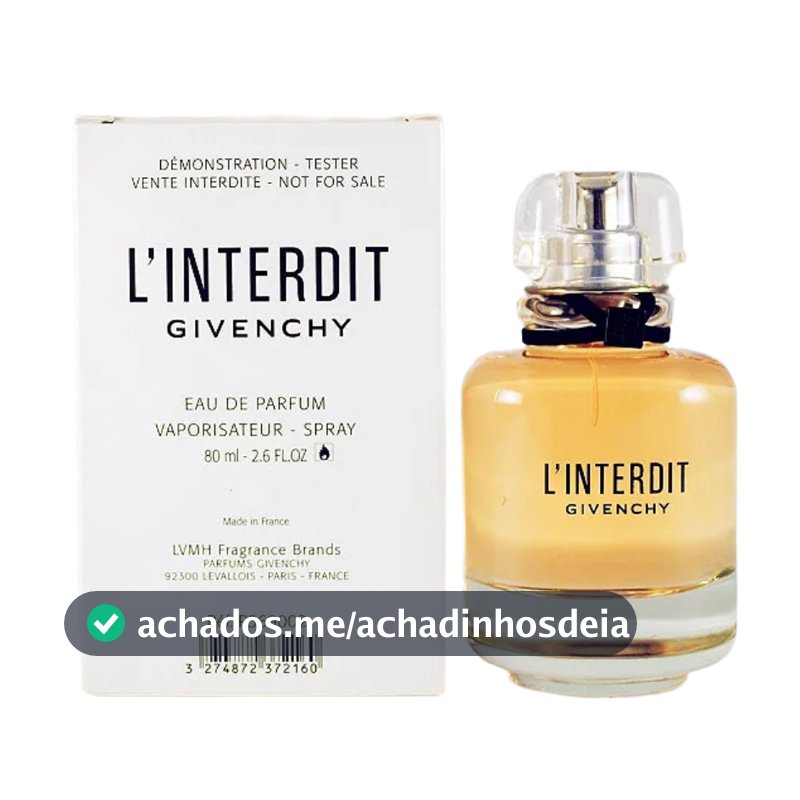 Givenchy L'Interdit Perfume Feminino Eau de Parfum 80ml