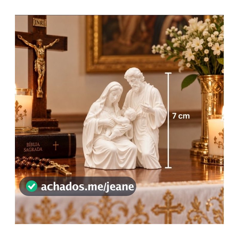 Sagrada Família 7 cm  – Estátua Decorativa