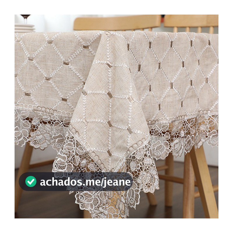 Toalha De Mesa Rústica De Algodão Linho Cinzento Branco Para Jantar De Cozinha , Festa , Feriado , Natal , Buffet
