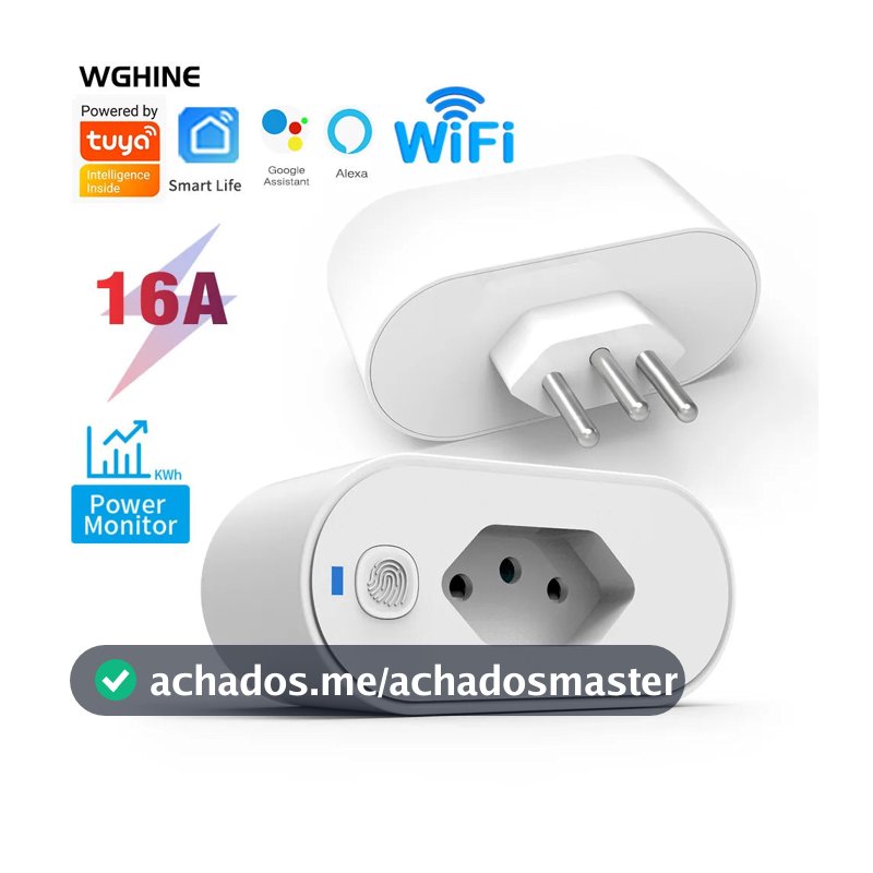 KIT1/2/3 SMART PLUG-Adaptador de soquete Wi-Fi Tuya Smart Life App Control Alexa Google Home Adaptador de soquete 16A