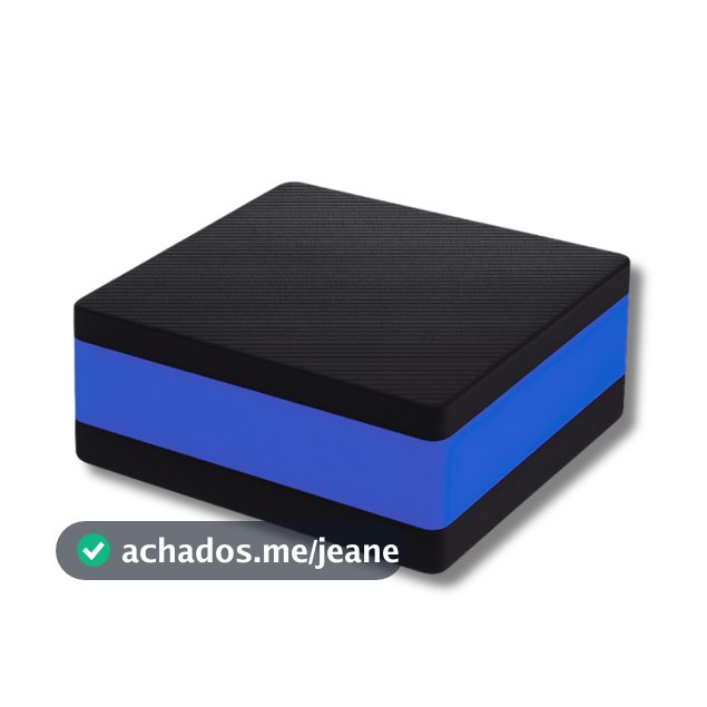 Step EVA 30x30x10cm Antiderrapante Plataforma Aeróbico Fitness Funcional Pilates Academia