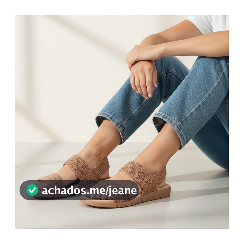 Sandalia Ortopedica Modare Feminina Elastico Massageadora Original
