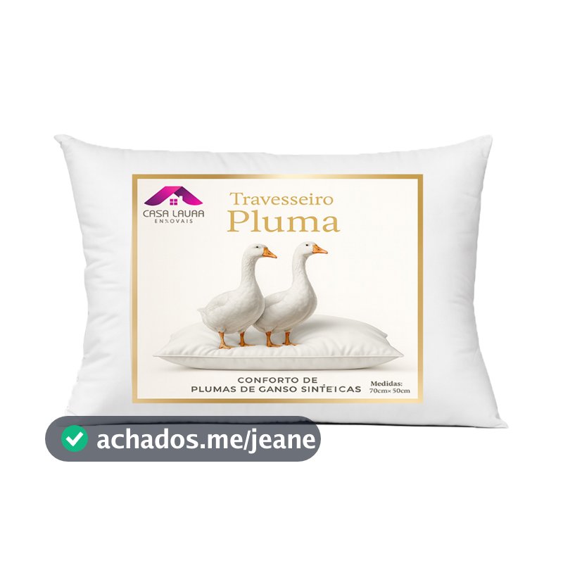 1/2/3/4 Travesseiros Penas e Plumas De Ganso 70x50 Antialérgico Antiácaro Preço Baixo Sintético