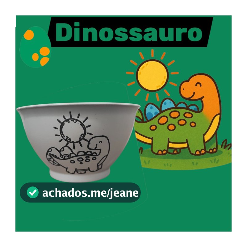 Kit 20 Cumbucas 400ml dinossauro interativo colorir infantil dia das crianças mágico plástico