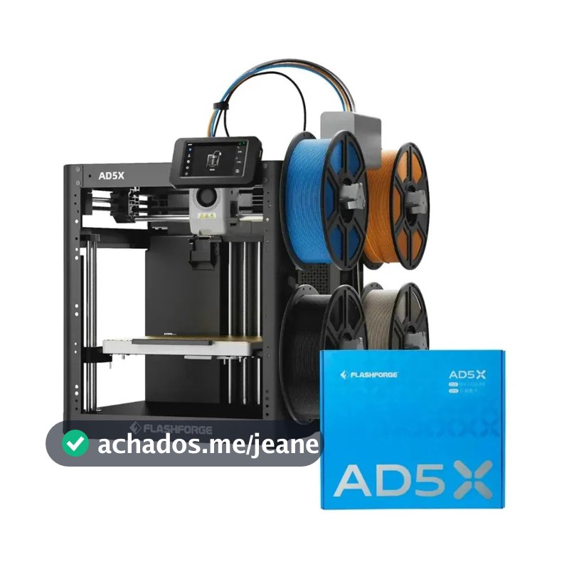 Impressora 3d Flashforge Ad5x Multicolorida