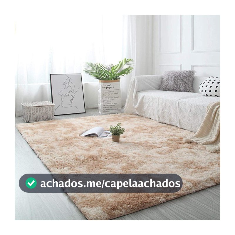 Tapete Sala 2,00m x1,50m Peludo Promoção