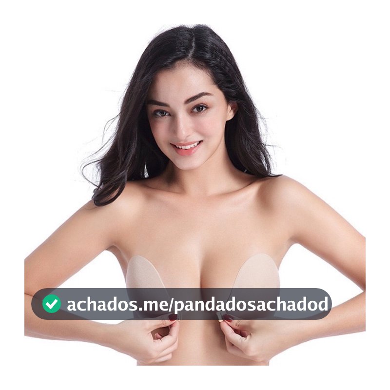 Sutiã invisível de silicone que aumenta e levanta os seios