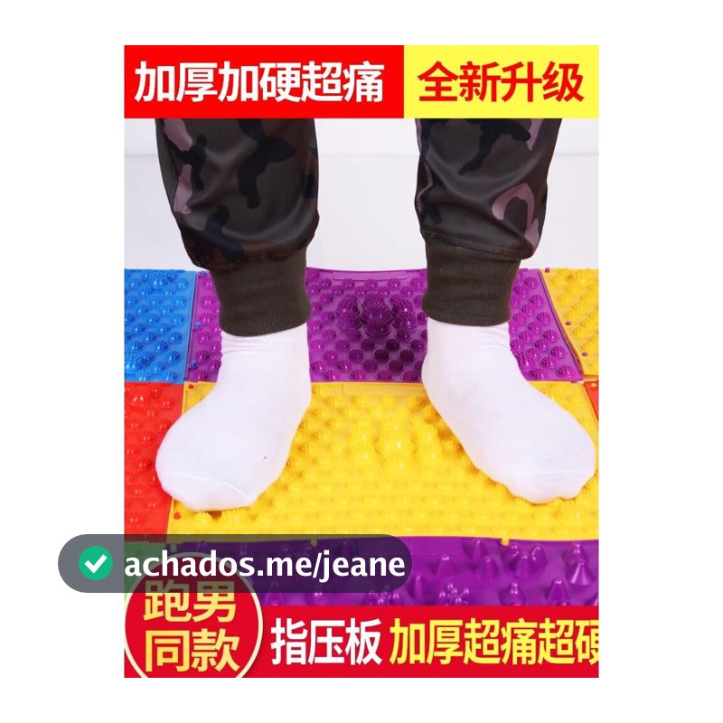 Placa Shiatsu Massagem nos Pés Tapete para Pés Ponto de Acupuntura Doméstico Versão Super Dor Casamento Tricky Crianças