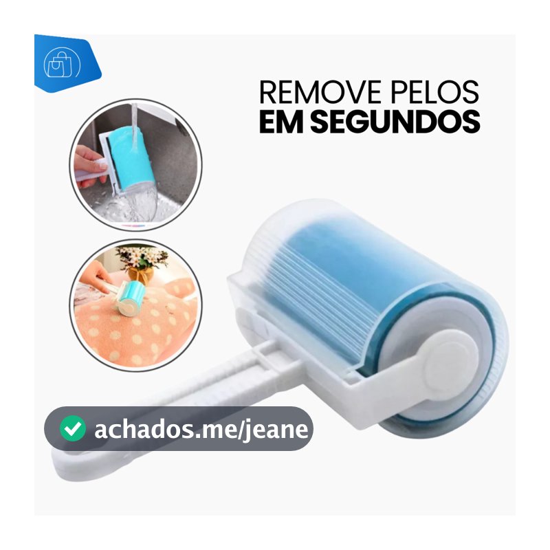 Tira Pelo Roupa Lavável Reutilizável com Capa Protetora