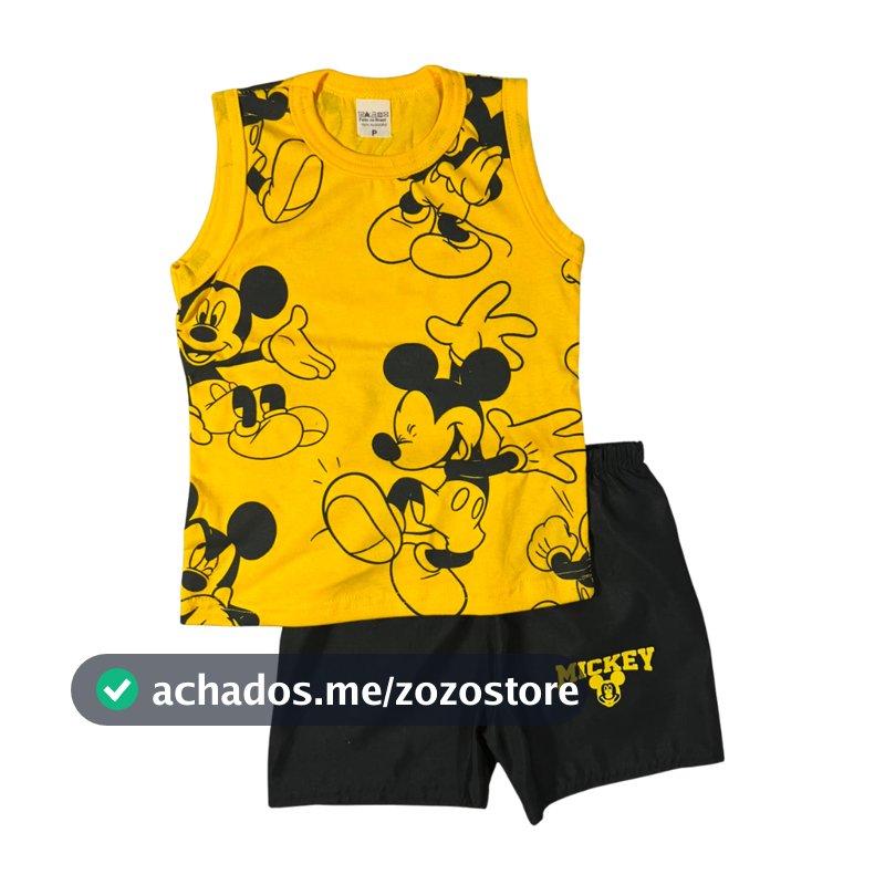 Conjunto Masculino Menino Infantil Camisa Bermuda Veste 1 a 7 anos