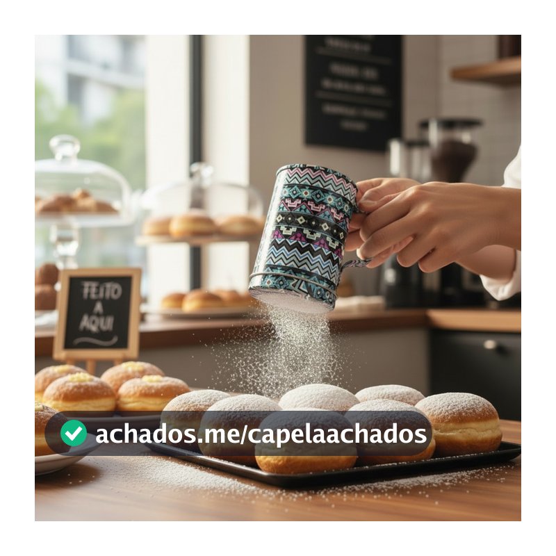 Kit 3 Polvilhador Queijo Ralado Temperos Boho Metal Com Alça