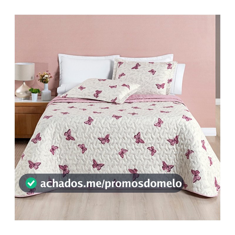 Colcha Cobre Leito Dupla Face 200fios  Avere