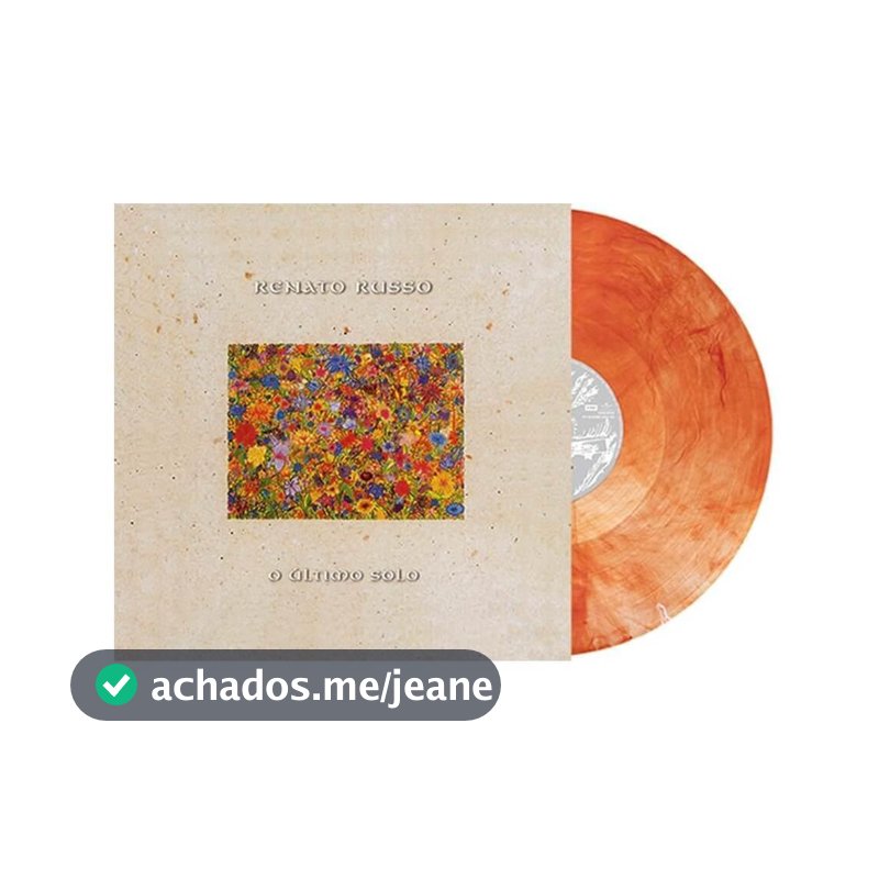 Vinil Renato Russo - O Último Solo (Laranja)