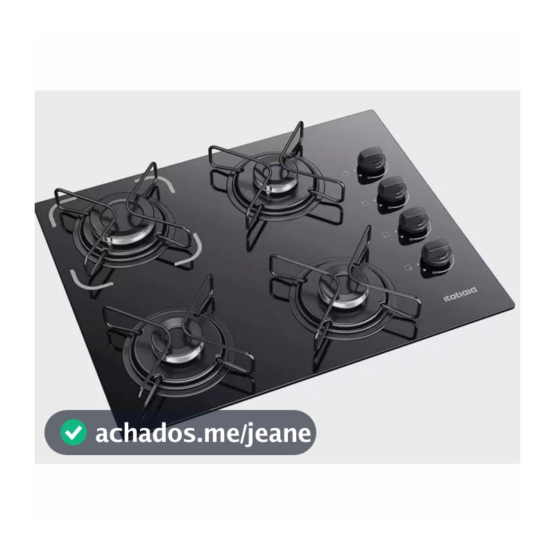 Fogão Cooktop Essencial 4 Bocas Itatiaia