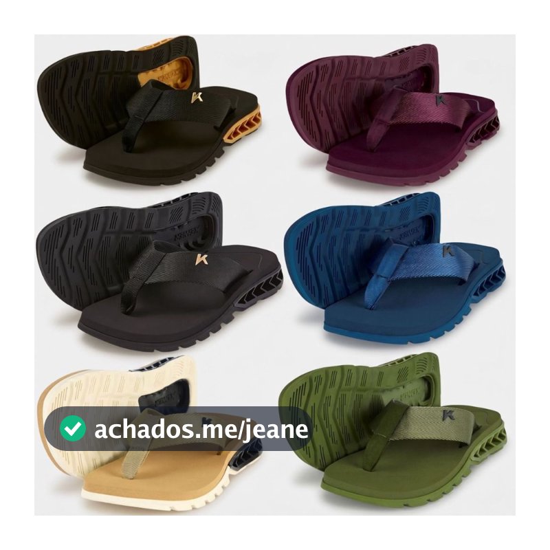 Chinelo Kenner Rakka U1 Original Masculino