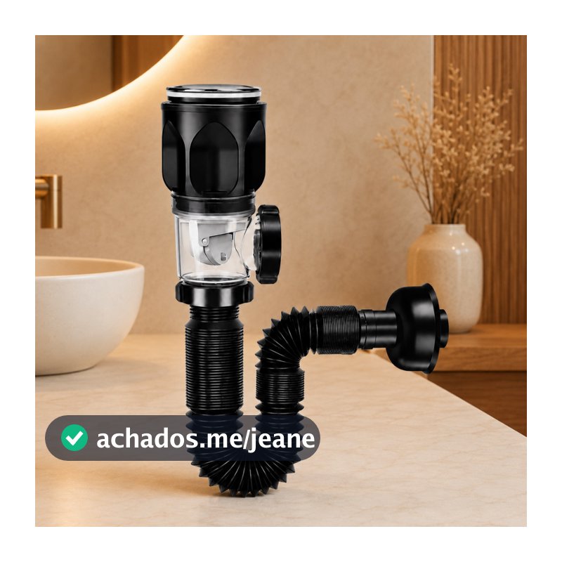 Tubos De Drenagem-Acessórios De Lavatório À Prova De Vazamentos Para Uso Horizontal E Vertical