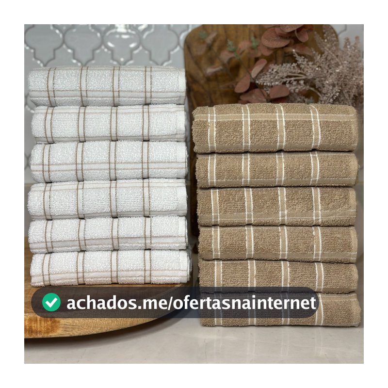 Kit Jogo Pano De Prato Cozinha Copa Cheff Algodão Sortidos