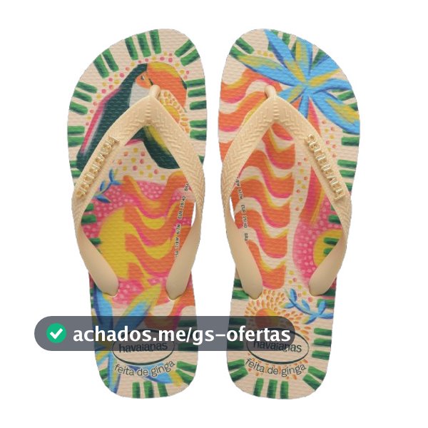 SANDALIA FEMININA HAVAIANAS GINGA TOP LANÇAMENTO