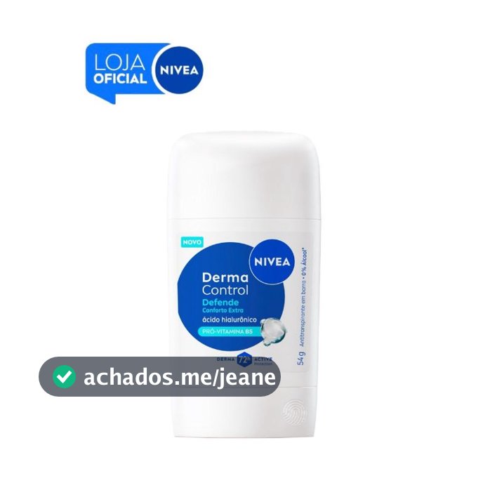 NIVEA Desodorante Stick Derma Control Defende 54g