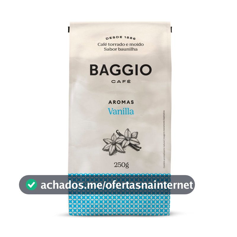 Baggio Café - Café Torrado e Moído Aromas Vanilla 250g