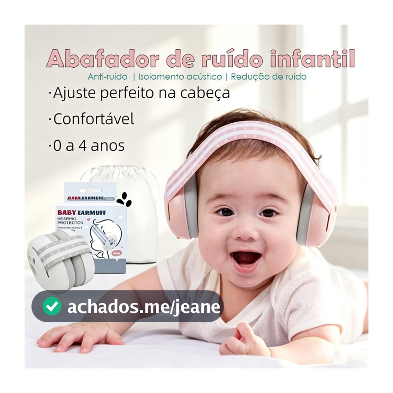 Protetores De Ouvido Com Cancelamento De Ruído Para Bebês , Crianças À Prova De Som Do Sono Autismo