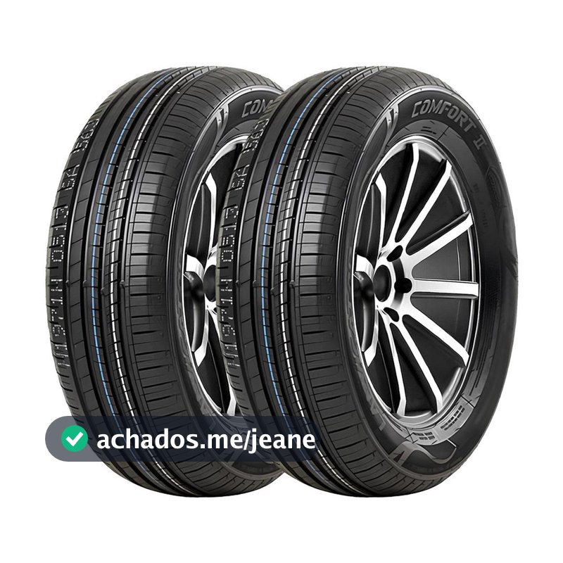 KIT 2 Pneus Lanvigator Comfort II 195/60 R15 Aro 15 88V
