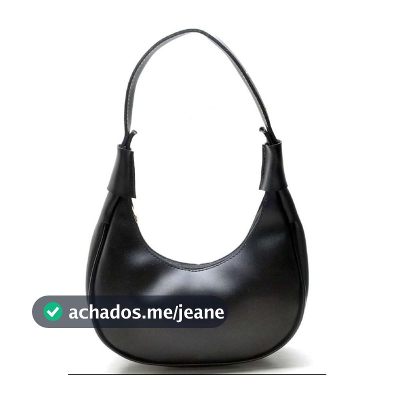 bolsa feminina BAGUETE de ombro meia lua estilo coreano promoção