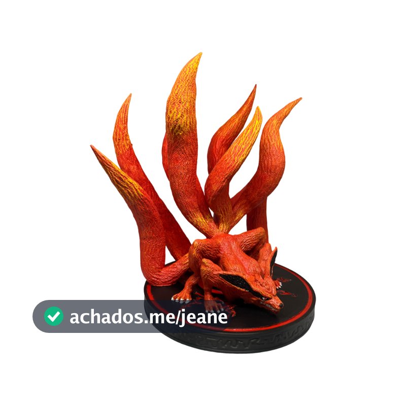 Naruto Kyuubi Kurama Nove Caudas Action Figure