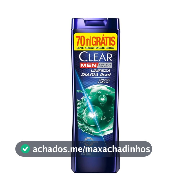 Shampoo Clear 400ml Lv+Pg-2X1