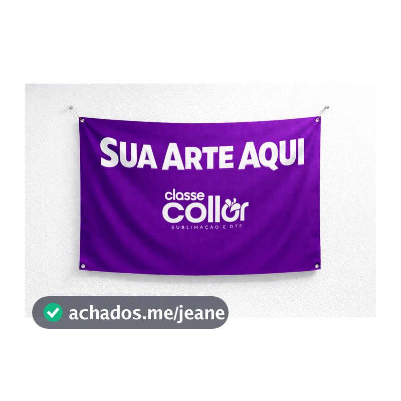 Bandeira Personalizada Decorativa Decoração Painel Studio Poster Tecido Microfibra Estampado 4 Tamanhos