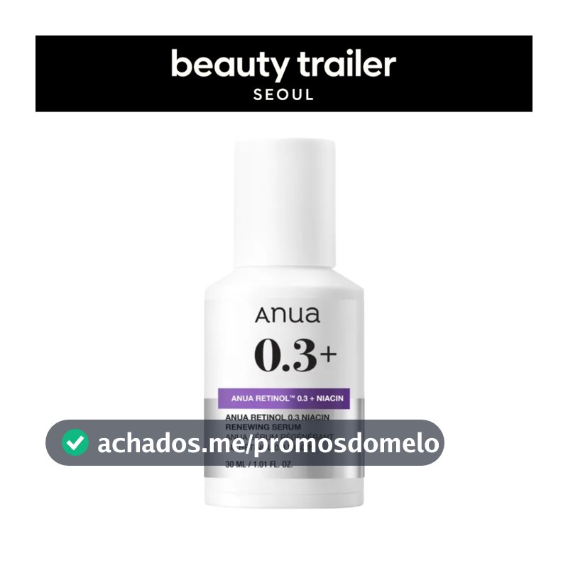 [Anua] Nano Retinol 0.3% + Niacin Renewing Serum, 30ml